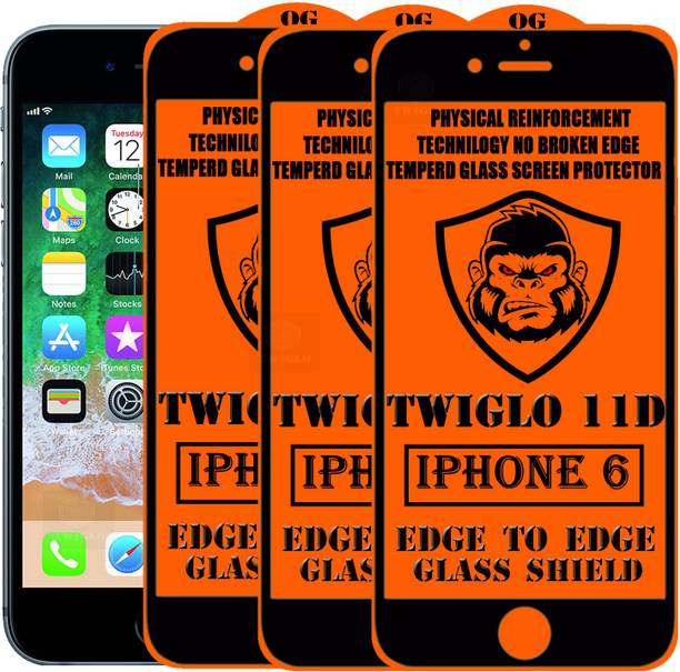 TWIGLO Edge To Edge Tempered Glass for Apple iPhone 6