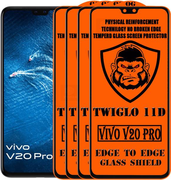TWIGLO Edge To Edge Tempered Glass for VIVO V20 PRO