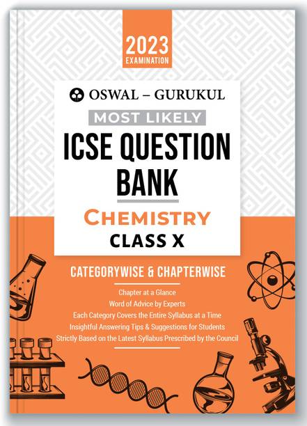 Oswalgurukul Chemistry Most Likely Question Bank - Categorywise & Chapterwise Topics, Latest Syllabus Pattern and Solved Papers