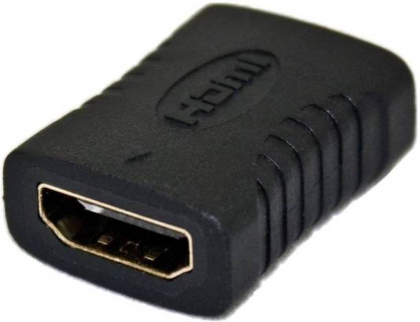 Teratech  TV-out Cable HDMI Female to Female Coupler Joiner Gender Changer Extender Connector (Black)