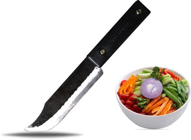 POLYGUARDS 1 Pc Iron Knife Kitchen knife chef's knife for Vegetable Meat Fish Cutting Multi Purpose Knife