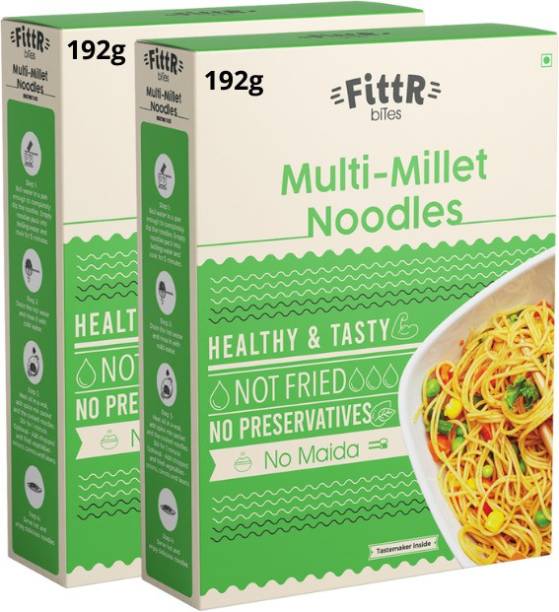 fittr Multi-Millet Noodles | No Maida | Not Fried | Healthy Noodles Instant Noodles Vegetarian