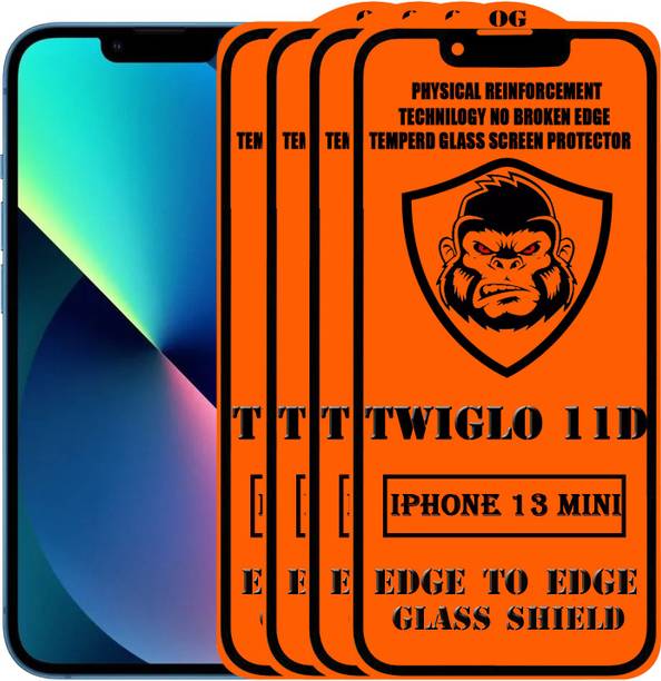 TWIGLO Edge To Edge Tempered Glass for IPHONE 13 MINI