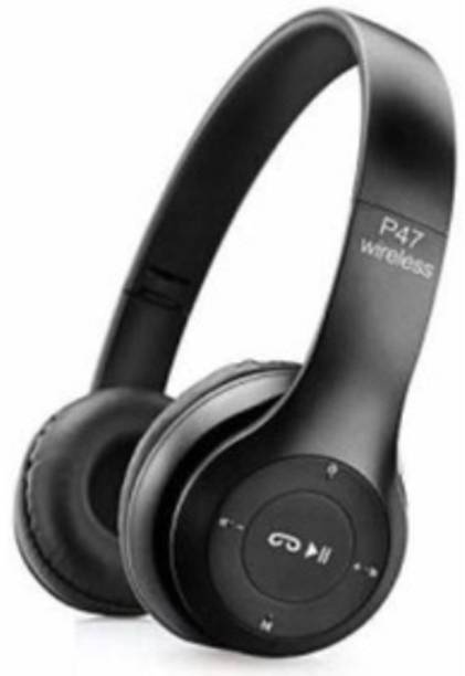IMMUTALE P47 Wireless Bluetooth Headphones 5.0+EDR with Volume Control,T15 Smart Headphones