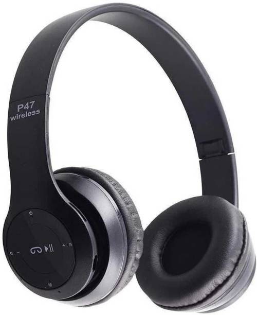 IMMUTALE P47 Wireless Bluetooth Headphones 5.0+EDR with Volume Control,T7 Smart Headphones