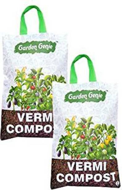 Garden Genie Organic Vermicompost Manure for Plant & Vegetables -10KG Manure
