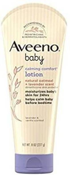 Aveeno baby calming comfort lotion lavender & vanilla scented 8oz (227g)
