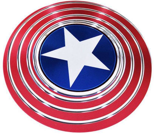 Offer99 Captain America Shield Hypnosis Metal Fidget Spinner for stress relief ce