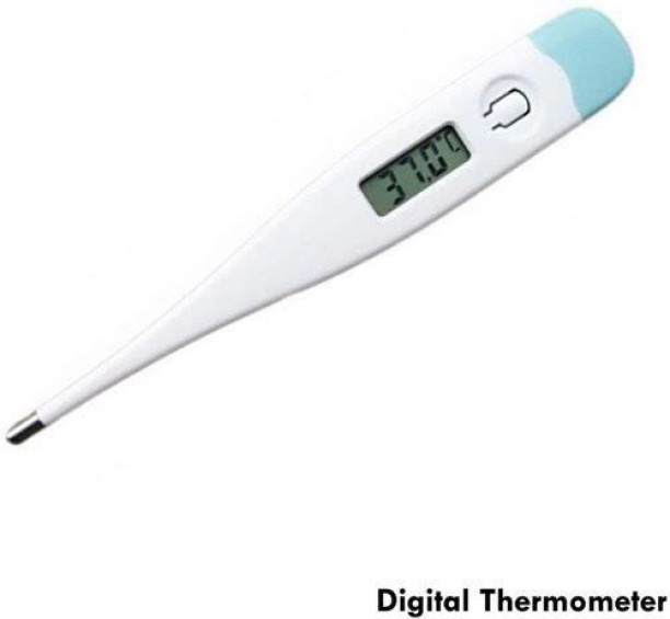 Pink Digital Body Thermometer 8 Seconds Fast Reading Oral Ráctal Underarm Fever Check LCD Display Electronic Thermometer for Baby Kids Adults