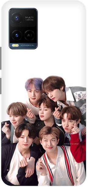 Zaplab Back Cover for Vivo Y21, V2111, V2149 , BTS Army Printed