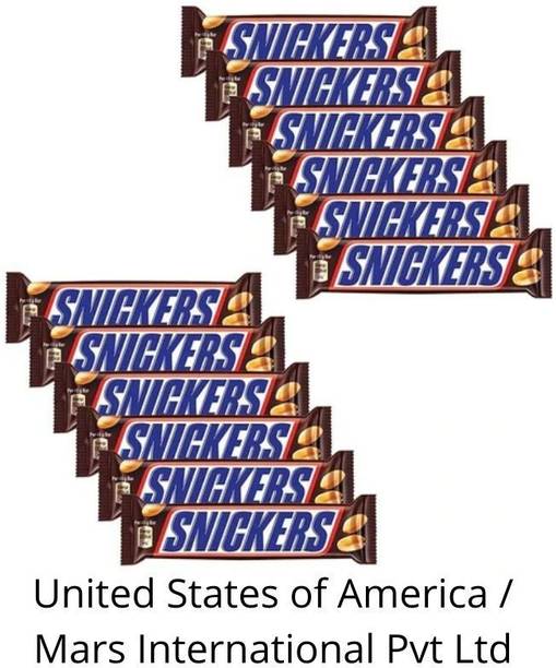 SNICKERS Fully Loaded With Peanut Filled With Caramel (IMPORTED) (Pack Of 12) Bars