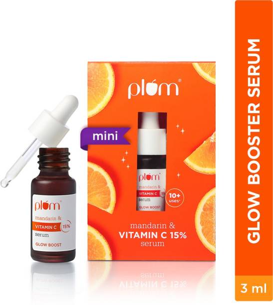 Plum 15% Vitamin C Face Serum with Mandarin | For Glowing Skin | All Skin Types |