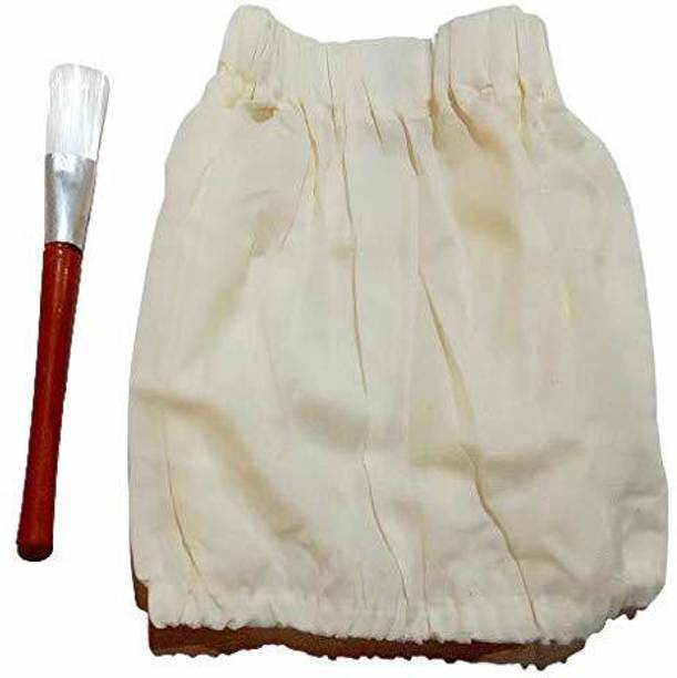 Riyan NATRAJ AATAMAKER Cloth with Brush, GHARGHANTI KAPDU with Brush(PACK OF 1) Flourmill
