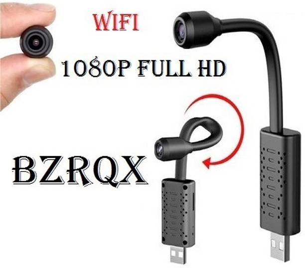 Bzrqx 1080p HD USB Universal WiFi Flexi Neck Camera 120° Wide-View-Angl 64GB Support Spy Camera