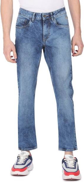 FLYING MACHINE Men Skinny Low Rise Blue Jeans