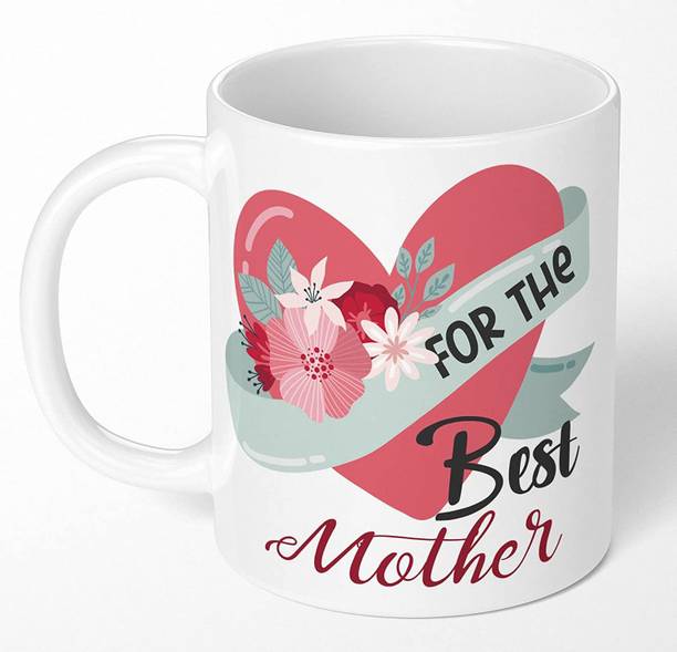 Pride Art For The Best Mother Printed Mother's Day Gift for mom mummy Ceramic Coffee Mug