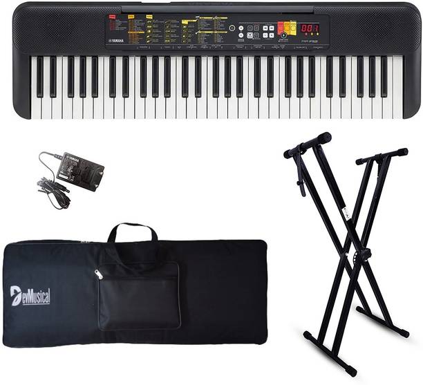 YAMAHA PSR F52 61 Keys Portable Keyboard Combo Package ...