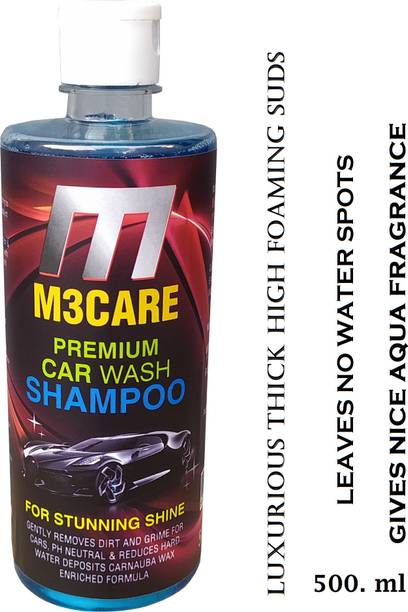 M3CARE CAR, BUS, BIKE EXTERIOR WASH SHAMPOO Car Washing Liquid