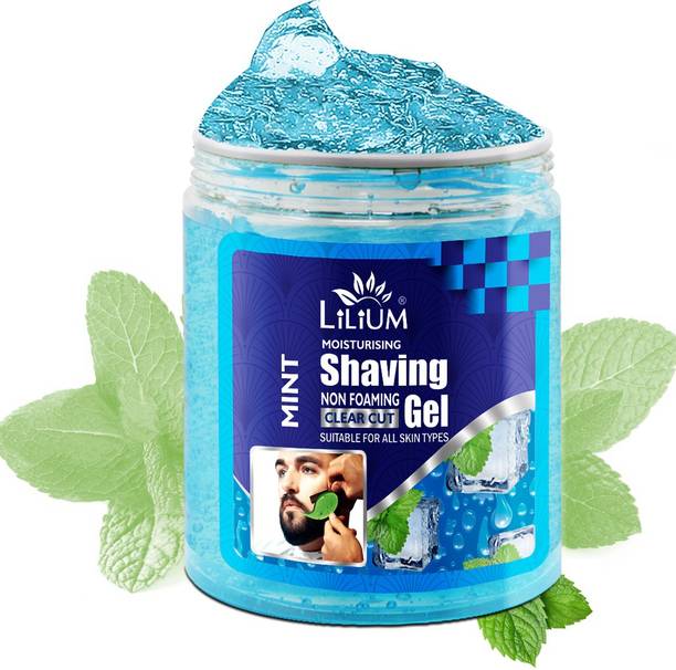 LILIUM Moisturising Non Foaming Mint Shaving Gel
