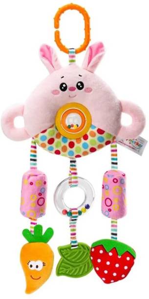BABY STATION Crib Hanging Plush Soft Rattle Toy