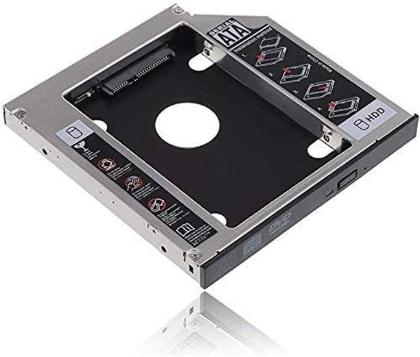 Mebako SATA 2nd Hard Disk Drive 2.5'' HDD Caddy for 12.7mm Universal 2.5 inch 2.5"/12.7mm SATA HDD or SSD
