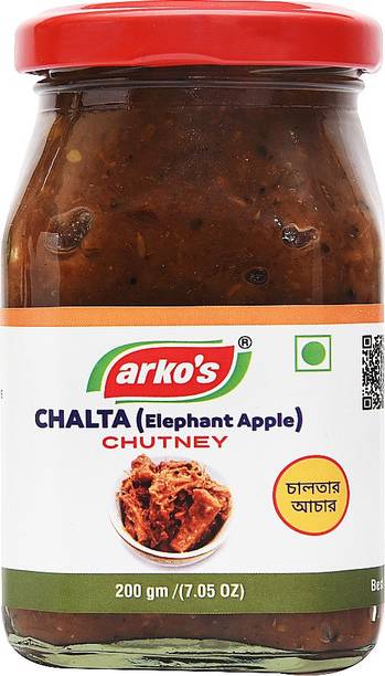 ARKOS Homemade Chalta Elephant Apple, 200gm Apple Pickle
