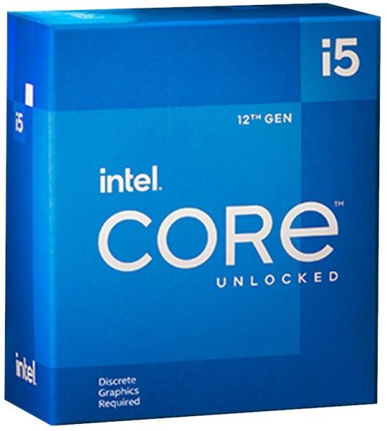 Intel i5-12600K 4.9 GHz Upto 4.9 GHz LGA1700 Socket 10 Cores 16 Threads Desktop Processor