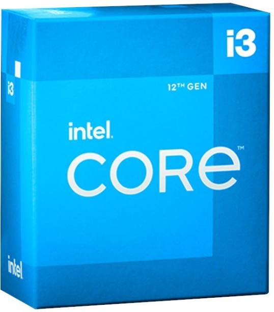 Intel i3-12100 4.3 GHz Upto 4.3 GHz LGA1700 Socket 4 Cores 8 Threads Desktop Processor