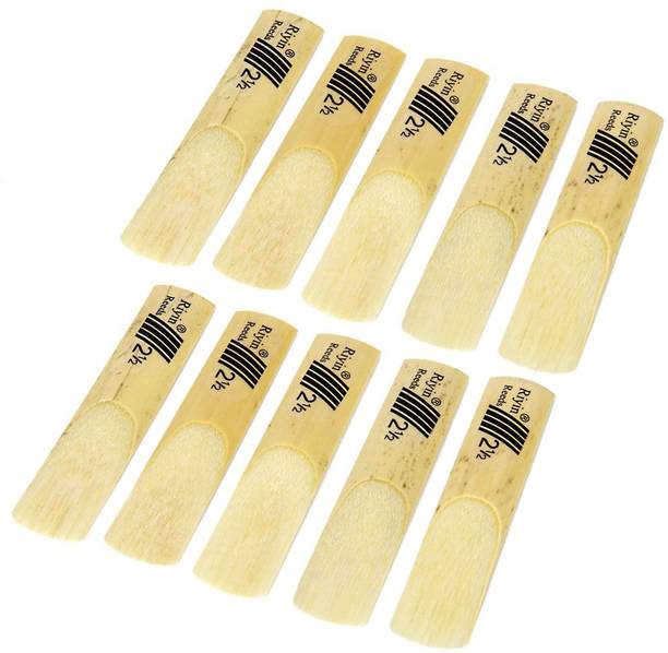 Power Up 10pcs Saxophone Reeds Strength 2.5 Reeds Reed