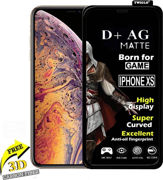 TWIGLO Edge To Edge Tempered Glass for Apple iPhone XS