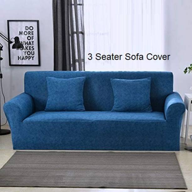 lukzer Polyester Checkered Sofa Cover