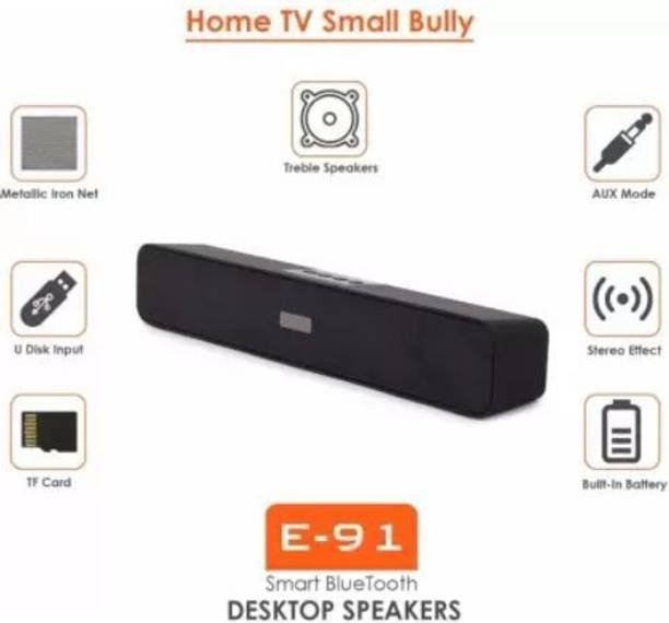 ROAR OJY_696O YT 3502/E91 Super Base Bluetooth Wirele Speaker 15 W Bluetooth Soundbar