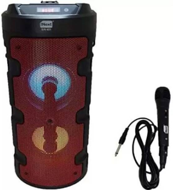 GUGGU LJY_708X_ZQS 4210 Karaoke Speaker With Mic Super Bass Bluetooth Wireless Speaker 15 W Bluetooth Tower Speaker