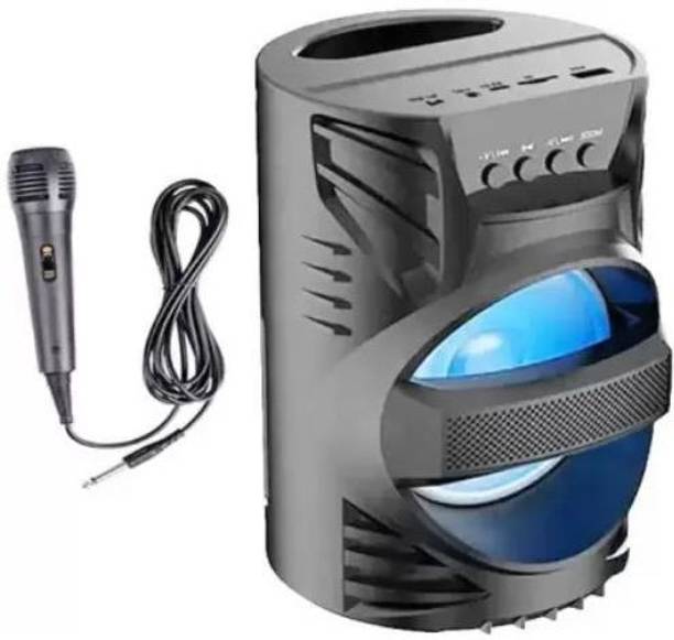 GUGGU IJJ_414D_LZ 4104||WS-04|| Karaoke Speaker With Mic compatiable With smartphones 15 W Bluetooth Speaker