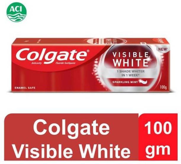 Colgate Visible White 1 Shade Whiter In 1 Week @@ 100g Toothpaste