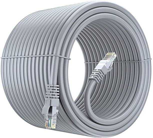 Sadow LAN Cable 5 m Snagless 5 Meter RJ45 Cat-6 Ethernet Patch Internet Cable, Network Internet Cord - RJ45, UTP, Pure Bare Copper Wire