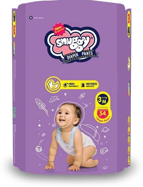 snuggy Baby Easy Diaper Pants - M