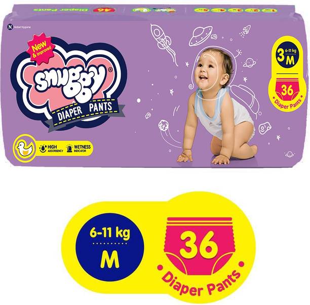 snuggy Baby Easy Diaper Pants - M