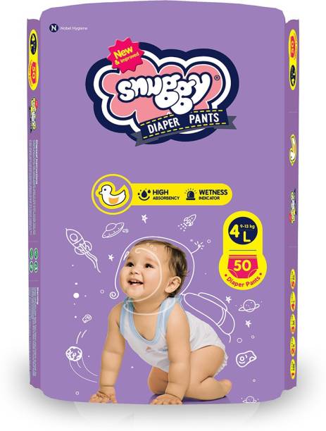 snuggy Baby Easy Diaper Pants - L
