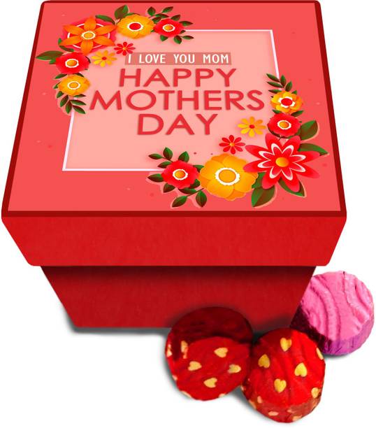 Exciting Lives Mothers Day Chocolates Box Paper Gift Box