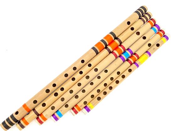MAGA MART SIX PCS SET G SHARP C SHARP G SCALE A SCALE C SCALE B SCALE Bamboo Flute Bamboo Flute