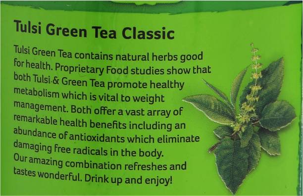 ORGANIC INDIA Tulsi Green Tea Tin