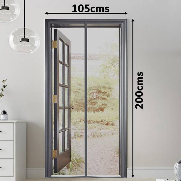 लाइफक्राफ्ट्स Auto-Closing Magnetic Door पॉलिएस्टर के लिए बनाया गया मॉस्कीटो नेट
