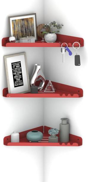 Updecor SID CORNER SHELF Steel Wall Shelf
