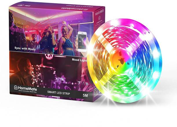 HomeMate WiFi Multicolour Smart LED Kit, 5 Metre