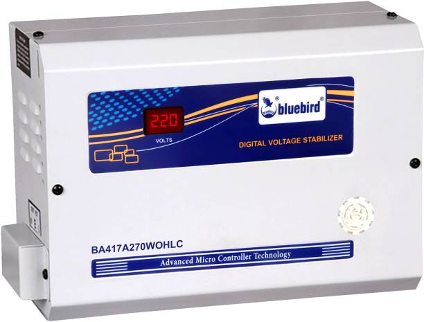 Bluebird BA417A270WOHLC 4 KVA DIGITAL VOLTAGE STABILIZER WITH OUT HLC For 1.5 Ton AC