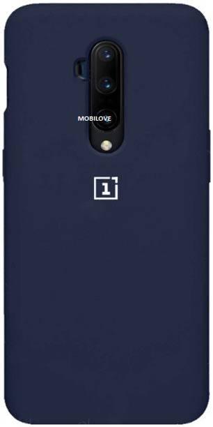 MOBILOVE Back Cover for OnePlus 7T Pro | Pure Liquid Soft Matte Silicone Case