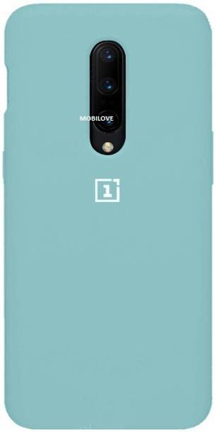 MOBILOVE Back Cover for OnePlus 7 Pro | Pure Liquid Soft Matte Silicone Case