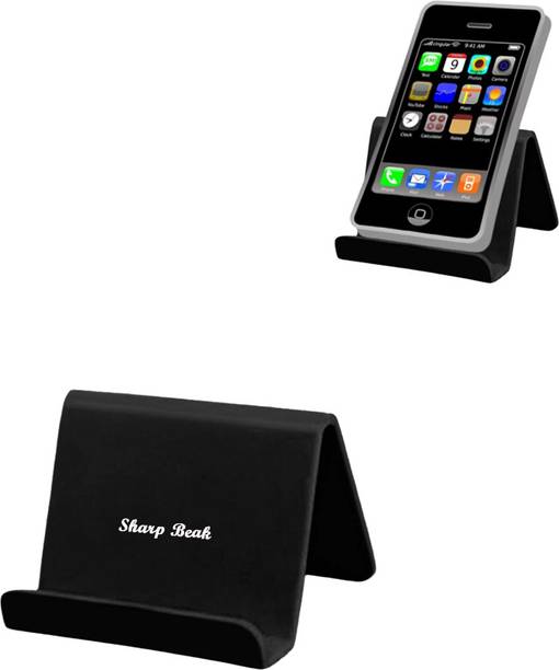 Sharp beak Plain_Stand-Black1 Mobile Holder
