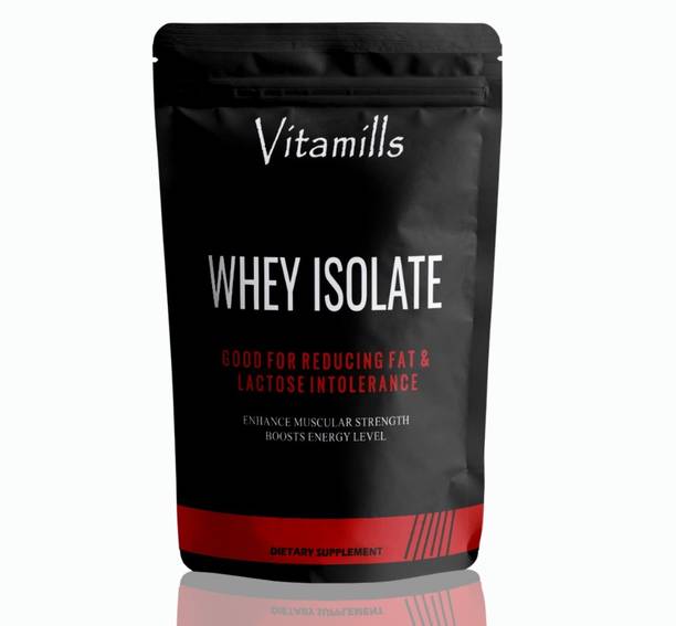Vitamills 100% Whey Protein Isolate Supplement Powder (S692) Whey Protein